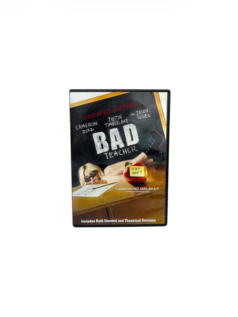 Bad Teacher (DVD, 2011, Widescreen, Unrated Edition) W/ Insert